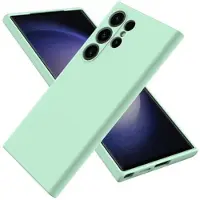 Mtp Products Samsung Galaxy S24 Ultra Liquid Silikondeksel - Grønn