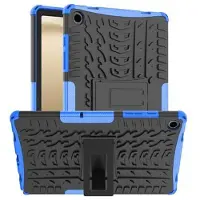 Mtp Products Samsung Galaxy Tab A9+ Anti-Slip Hybrid-deksel med Stativ - Blå / Svart