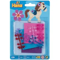 Hama Edelstener og mosegummi - Lilla/Rosa - - OneSize - Tilbehør