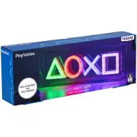 Paladone Playstation LED Neon Light, LED-hylle, Hvit, Hard, LED, Multi, USB