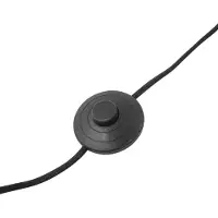LUCANDE gulvlampe Lyndorin, grønn, keramikk, 150 cm