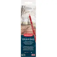 Derwent Drawing pencil - 6stk tin