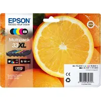 Epson Blekkpatron MultiPack Bk,C,M,Y,PBK, Innehåll 12,2