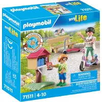 Playmobil My Life - Bokbytte For Bokormer - 71511 - 25 Deler - - OneSize - Lekefigur