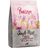 Purizon Single Meat Adult Dog - and med lavendelblomster kornfri - 4 x 1 kg