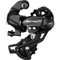 Shimano Bakgir Shimano TOURNEY TX RD-TX800 7/8 gir svart