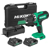 HiKOKI slagtrekker/slagboremaskin WKRETARKA UDAROWA 18V DV18DF WCZ 55Nm, 2x2,0Ah, koffert