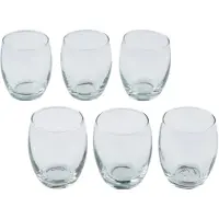 Alpina Kitchen & Home Runde drikkeglass i 6-pakning med et volum på 35 cl