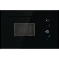 Gorenje Advanced BM201AG1BG - Mikrobølgeovn med grill - innebygd - 20 liter - 800 W - svart