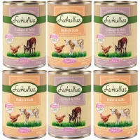 Lukullus Junior blandet prøvepakke - 6 x 400 g