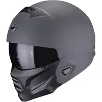 Scorpion Exo-combat Ii Graphite Flip-up Hjelm