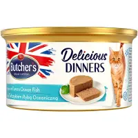 Butcher's Megapakke med Delicious Dinners, 48 x 85 g - Tunfisk & Fisk