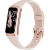 Mtp Products C60 1.1 tommers vanntett smartklokke med pulsmåler og oksygenmåler for kroppstemperatur Fitness Tracker Sports Smart Wristband - Rosa