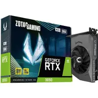 Zotac GAMING GeForce RTX 3050 ECO SOLO - Grafikkort - GF RTX 3050 - 8 GB GDDR6 - PCIe 4.0 x8 - 3 x DisplayPort, HDMI