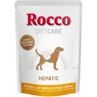Rocco Hepatic kylling med havregryn og cottage cheese 300 g - Pose 6 x 300 g
