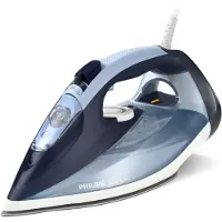 Philips Azur 7000 Series DST7020 - Dampstrykejern - såleplate: SteamGlide Plus - 2800 W - lys blå/mørk blå
