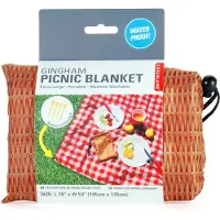 Adlibris Picknickfilt Gingham 200x140 cm, Kikkerland
