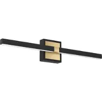 Eglo PEGUERA vegglampe L600 1165 lm, IP44, svart/BM
