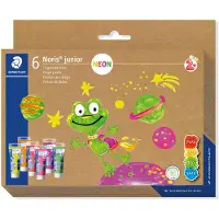 Staedtler Noris Club 8801, Sort, Blå, Grønn, Rød, Hvit, Gult, 100 ml