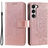 Mtp Products Samsung Galaxy S23 5G Mandala Series Lommebok-deksel - Roségull