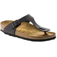 Birkenstock Sandaler - Gizeh - Svart - - 35 - Sandals