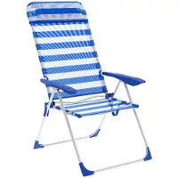Marbueno Summer 10316 69x58x110 Cm Aluminium Multiposisjons Sammenleggbar Stol