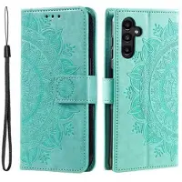 Mtp Products Samsung Galaxy A34 5G Mandala Series Lommebok-deksel - Grønn