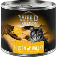 Wild Freedom Økonomipakke Adult 12 x 200 g - Golden Valley - Kanin & kylling
