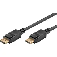 Goobay 74746, 5 m, DisplayPort, DisplayPort, Hankjønn, Hankjønn, 7680 x 4320 piksler