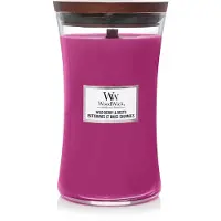 Woodwick stort timeglass - Wild Berry & Beets