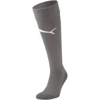 Puma Fotballsokker - Team Liga Core - Røkt Pearl m. Hvit - - 39/42 - Fotballsokker