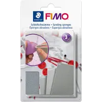 Adlibris FIMO slipesett - 3 stk. - - OneSize - Kreativt leker