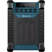 Denver WRD-60 Workradio - DAB/FM & Bluetooth - 10 Watt - DAB+/FM