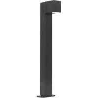 QAZQA Smart stående utendørslampe sort 65 cm IP44 inkl. Wifi GU10 - Baleno