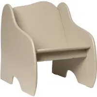 Ferm Living Lounge Stol - Skråstilt - 44x59x55 cm - Kasjmir - - OneSize - Stol