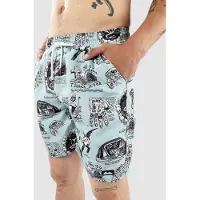 The Dudes Beelzebud Blues Boardshorts blå