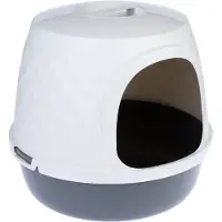 TIAKI kattetoalett Nebel - mørk grå / hvit