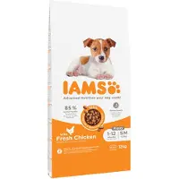 IAMS Advanced Nutrition Puppy Small / Medium med kylling - 12 kg