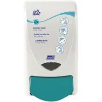 Usorteret Dispenser, SCJ Professional OxyBac, 1000 ml, hvid, manuel, med lyseblå knap,0