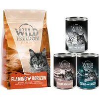 Wild Freedom Adult 6 x 400 g - Blandet pakke 3 (ørret, svin, hest)