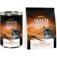 Wild Freedom Adult Sterilised 6 x 400 g – kornfri oppskrift - Wide Country Sterilised - Kylling