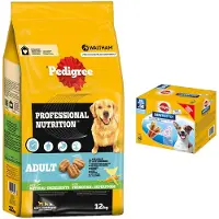 Pedigree Professional Nutrition Adult med fjærkre og grønnsaker - 12 kg