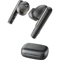 HP Poly Voyager Free 60 UC - True wireless-hodetelefoner med mikrofon - i øret - Bluetooth - aktiv støydemping - USB-C via Bluetooth-adapter - karb...