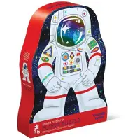 Crocodile Creek Puslespill - 36 Brikker - Space Explorer - - OneSize - Puslespill