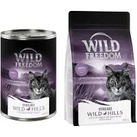 Wild Freedom Adult Sterilised 6 x 400 g – kornfri oppskrift - Wild Hills Sterilised - and & kylling