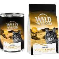 Wild Freedom Adult Sterilised 6 x 400 g – kornfri oppskrift - Golden Valley Sterilised - Kanin & Kylling