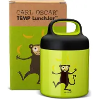 Carl Oscar Termo Matboks - 300 ml - TEMP LunchJar - Lime m. Ape - - OneSize - Matboks