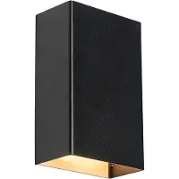 QAZQA Smart vegglampe sort 10 cm inkl. 2 Wifi G9 - Otan