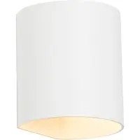 QAZQA Smart vegglampe hvit inkl. Wifi G9 - Sabbio