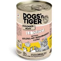Dogs'n Tiger Økonomipakke godbitmeny 12 x 400 g - Fjærkre med kylling
